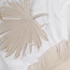 Island Leaf Off White Table Object -Furnitur Jamie Young 7isla mdwh 16