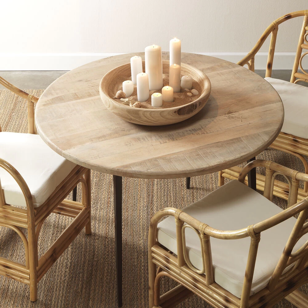 Laurel 20.5 X 4.5 Inch Wooden Bowl 7 Laurel 20.5 X 4.5 Inch Wooden Bowl - Image 7