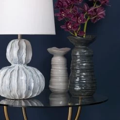 Marine 12 X 5.5 Inch Vase -Furnitur Jamie Young 7mari mdcr 4