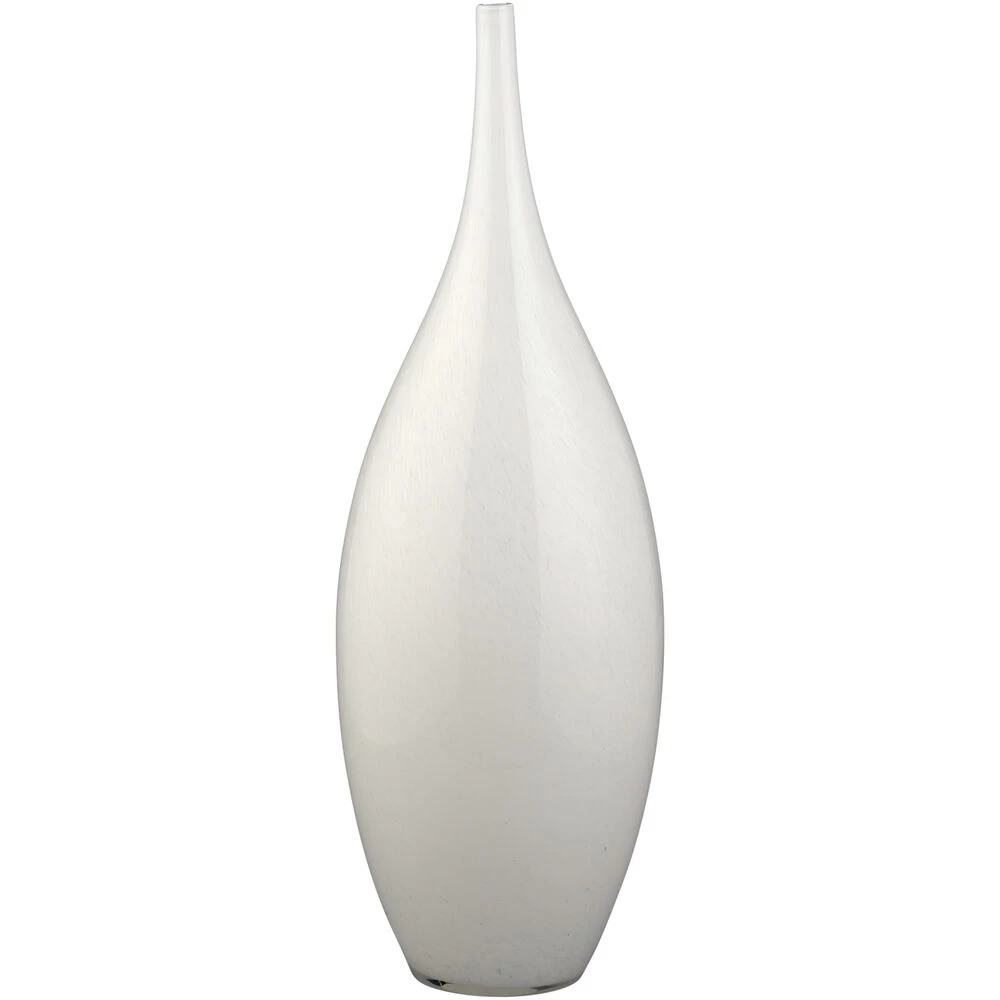 Nymph Decorative 19 X 8 Inch Vases In White Glass, Set Of 3 8 Nymph Decorative 19 X 8 Inch Vases In White Glass, Set Of 3 - Image 8