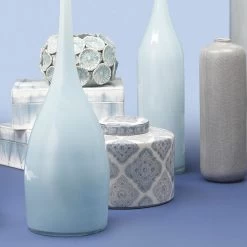 Oran 9 X 8 Inch Canisters, Set Of 2 7 Oran 9 X 8 Inch Canisters, Set Of 2 -Furnitur Jamie Young 7oran cabl 8