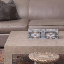 Rorschach 17 X 7 Inch Indigo Blue Lacquer Long Box 14 Rorschach 17 X 7 Inch Indigo Blue Lacquer Long Box -Furnitur Jamie Young 7rors lobxin 18