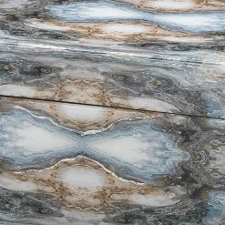 Rorschach 17 X 7 Inch Indigo Blue Lacquer Long Box 10 Rorschach 17 X 7 Inch Indigo Blue Lacquer Long Box -Furnitur Jamie Young 7rors lobxin 2