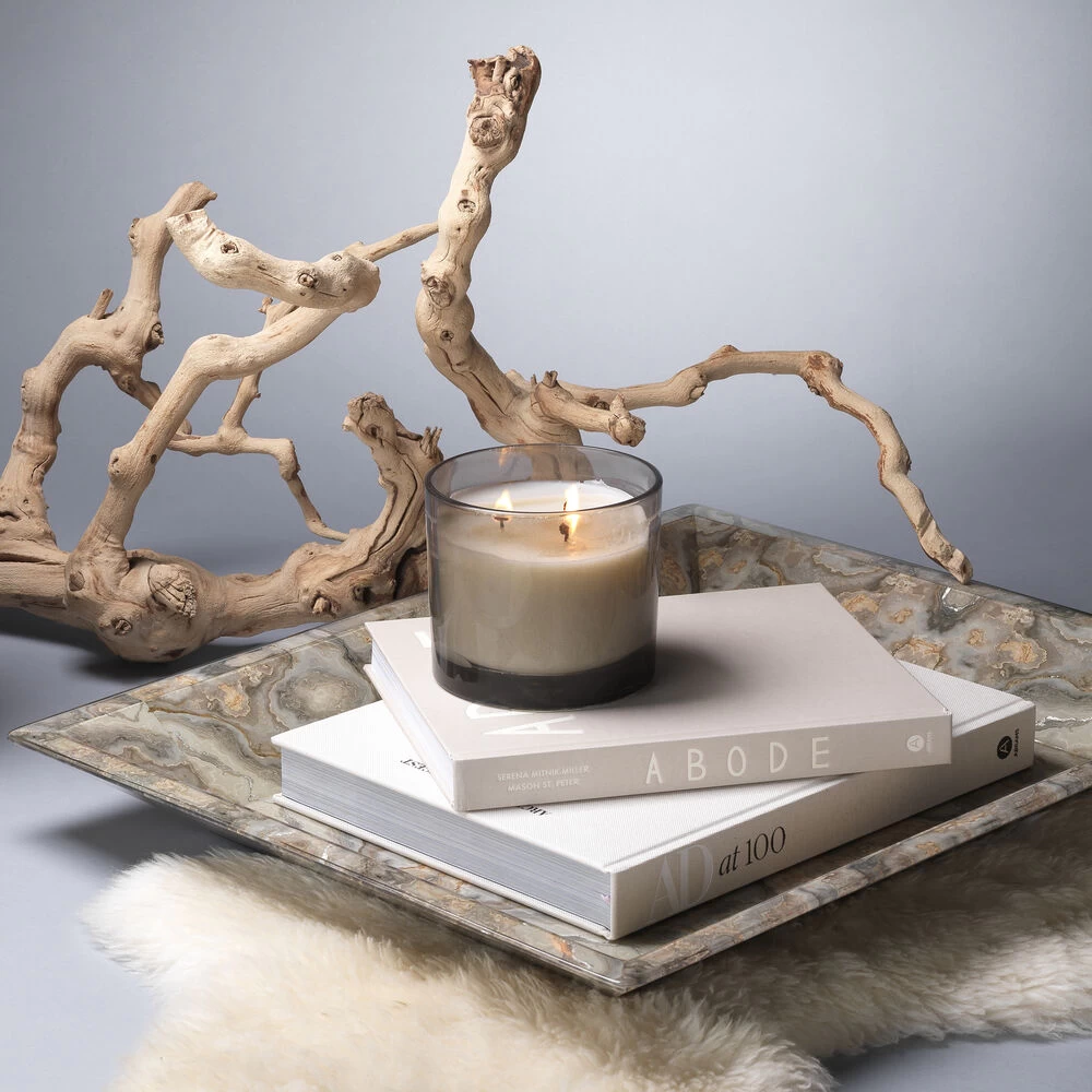 Rorschach Grey & Cream Lacquer Tray 6 Rorschach Grey & Cream Lacquer Tray - Image 6