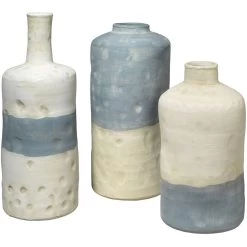 Sedona 15.25 X 6.25 Inch Vessels, Set Of 3
