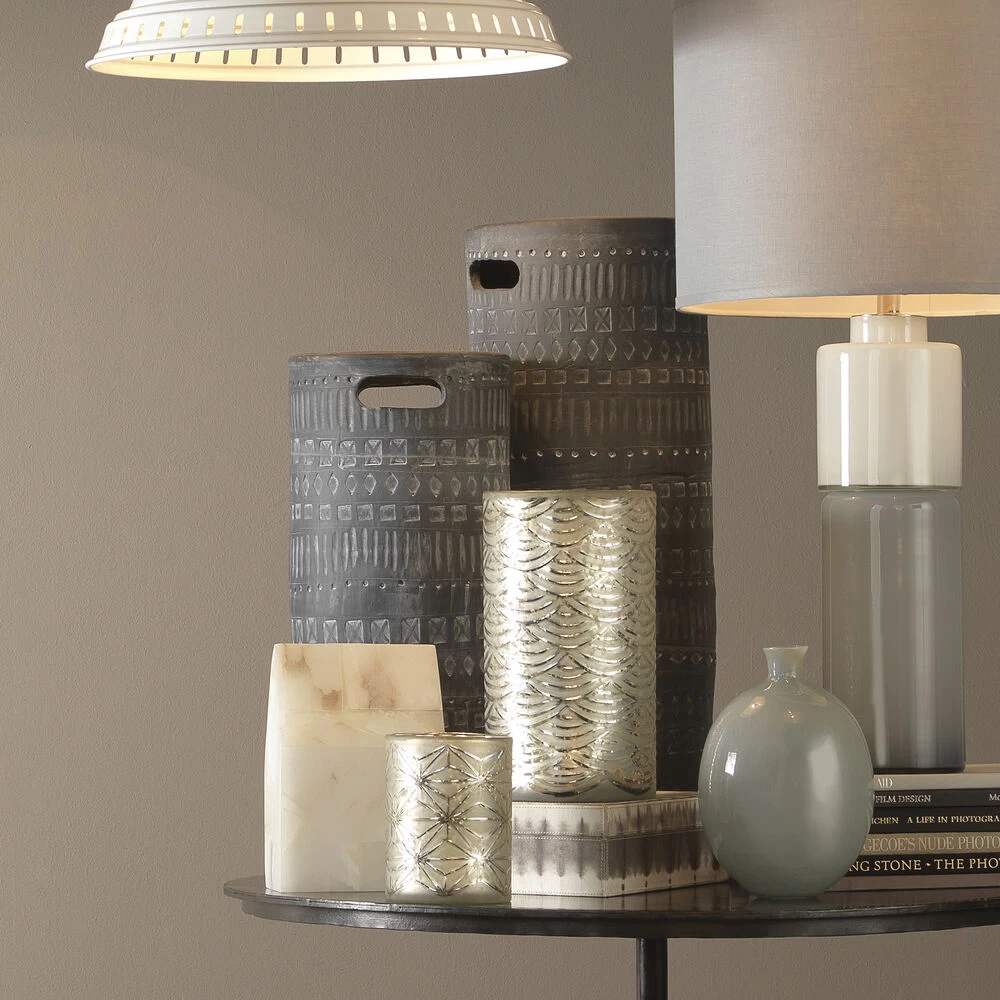 Zion Ceramic 29 X 11 Inch Vase 6 Zion Ceramic 29 X 11 Inch Vase - Image 6