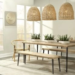 Barbados Natural Wall Art, Small 10 Barbados Natural Wall Art, Small -Furnitur Jamie Young 8barb smwawh 4