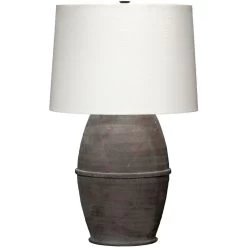 Antiquity 32 Inch 150.00 Watt Dark Grey Table Lamp Portable Light