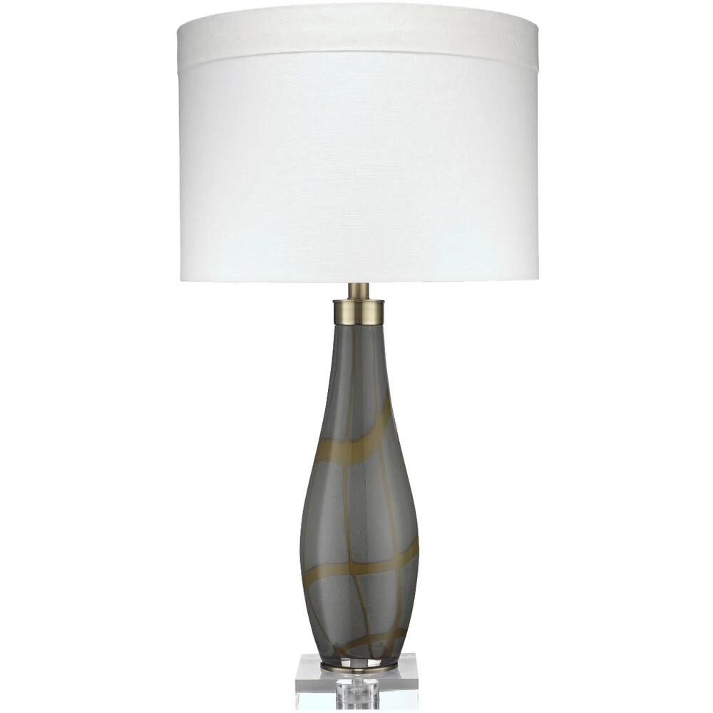 Boa 32 Inch 150.00 Watt Taupe Glass Table Lamp Portable Light 1 Boa 32 Inch 150.00 Watt Taupe Glass Table Lamp Portable Light