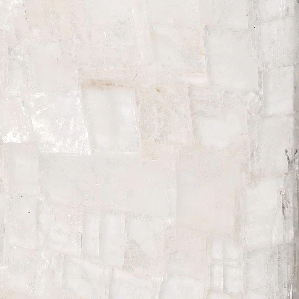 Caesar 27 Inch 100.00 Watt White & Gold Leaf Table Lamp Portable Light 3 Caesar 27 Inch 100.00 Watt White & Gold Leaf Table Lamp Portable Light - Image 3