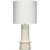 Crest 31.5 Inch 150.00 Watt Eggshell Ceramic Table Lamp Portable Light