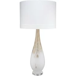 Dewdrop 35 Inch 150.00 Watt Gold Ombre Table Lamp Portable Light