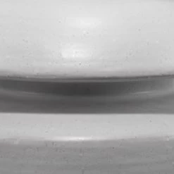 Foundation 22 Inch 100.00 Watt Matte Frosted Grey Ceramic Table Lamp Portable Light -Furnitur Jamie Young 9foundgrey 1