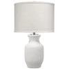 Gilbert 27 Inch 100.00 Watt Textured Matte White Table Lamp Portable Light