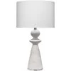 Guardian 27 Inch 150.00 Watt White Speckled Terrazzo Table Lamp Portable Light