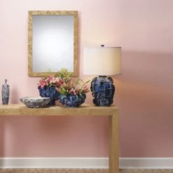 Helios 30.5 Inch 150.00 Watt Cobalt Blue Table Lamp Portable Light -Furnitur Jamie Young 9heliostlco 4