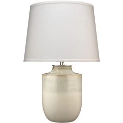 Lagoon 28 Inch 150.00 Watt Cream Ceramic Table Lamp Portable Light