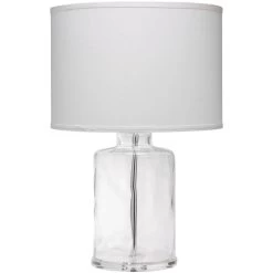 Napa 25 Inch 150.00 Watt Clear Table Lamp Portable Light