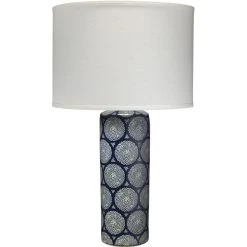Neva 29 Inch 150.00 Watt Blue And Table Lamp Portable Light