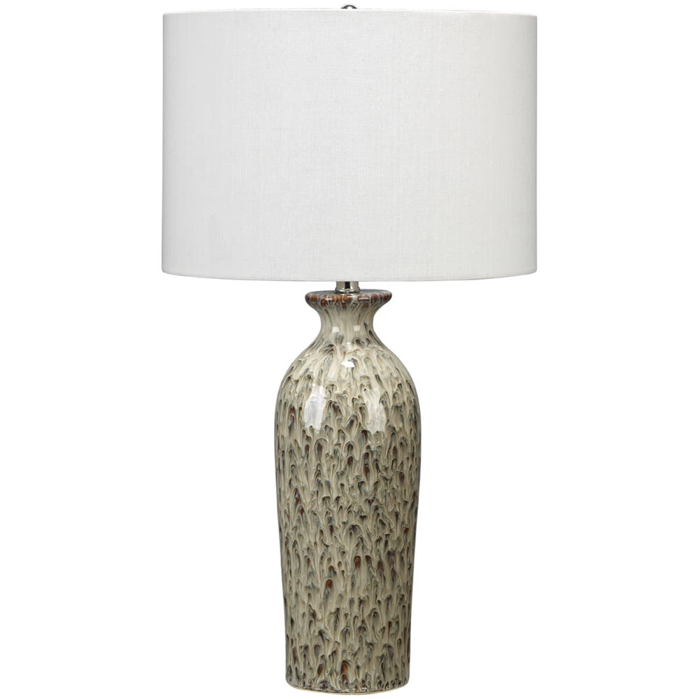 Nomad 30 Inch 100.00 Watt Brown Reactive Glaze Ceramic Table Lamp Portable Light 1 Nomad 30 Inch 100.00 Watt Brown Reactive Glaze Ceramic Table Lamp Portable Light