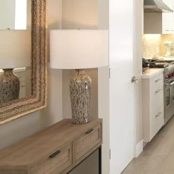 Nomad 30 Inch 100.00 Watt Brown Reactive Glaze Ceramic Table Lamp Portable Light 9 Nomad 30 Inch 100.00 Watt Brown Reactive Glaze Ceramic Table Lamp Portable Light -Furnitur Jamie Young 9nomadbrown 17