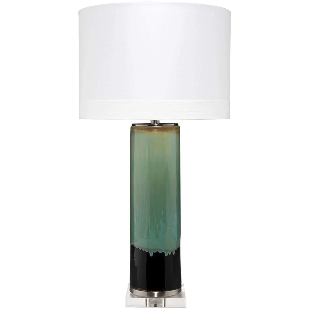Wythe 33 Inch 150.00 Watt Aqua / Black / Cream Glaze Table Lamp Portable Light 1 Wythe 33 Inch 150.00 Watt Aqua / Black / Cream Glaze Table Lamp Portable Light