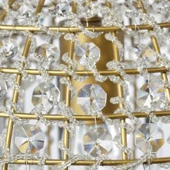 Crystal Orb Pendant Ceiling Light -Furnitur Jamie Young ls5crystclag 3