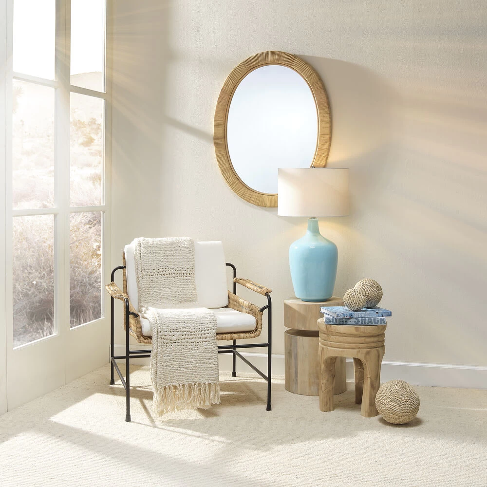 Aloha 35.5 X 27.5 Inch Natural Mirror 2 Aloha 35.5 X 27.5 Inch Natural Mirror - Image 2