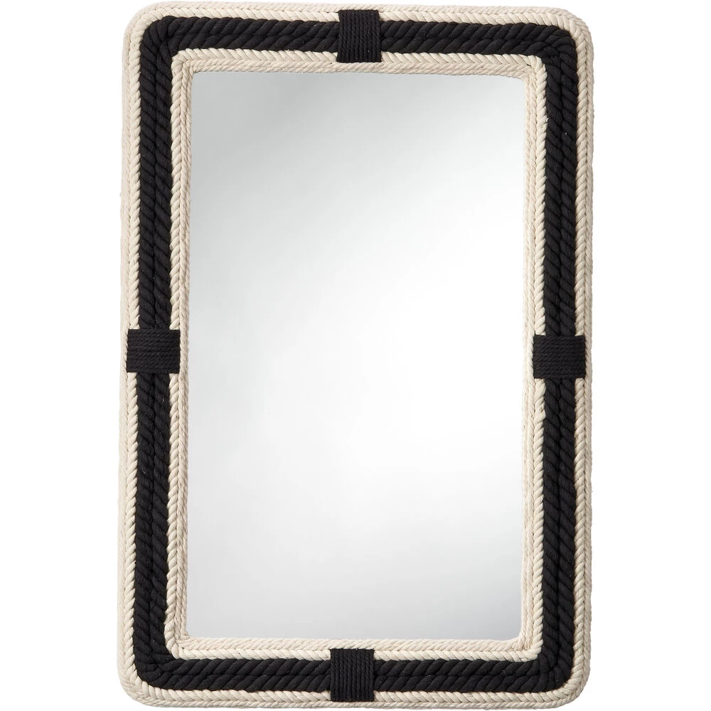Contrast 36 X 24 Inch Black And Off White Mirror 1 Contrast 36 X 24 Inch Black And Off White Mirror