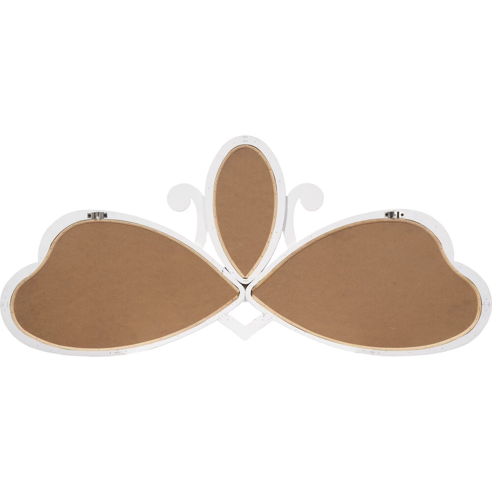 Scroll 46 X 20 Inch White Mirror 5 Scroll 46 X 20 Inch White Mirror - Image 5