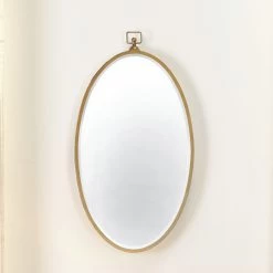Wade 34 X 19 Inch Antique Brass Mirror -Furnitur Jamie Young ls6wadeab 5