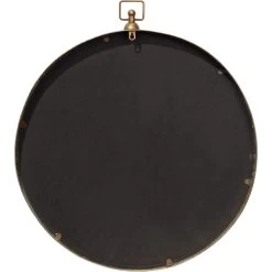 Zoe 27 X 24 Inch Antique Brass Mirror -Furnitur Jamie Young ls6zoeab 4