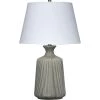 Brenton 30 Inch 150.00 Watt Grey Table Lamp Portable Light