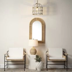 Cape 22 Inch 150.00 Watt Natural Table Lamp Portable Light 9 Cape 22 Inch 150.00 Watt Natural Table Lamp Portable Light -Furnitur Jamie Young ls9capenat 4