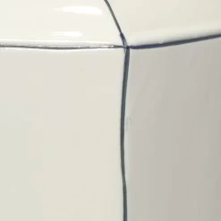 Outline 23.5 Inch 100.00 Watt White Table Lamp Portable Light -Furnitur Jamie Young ls9outlinewh 3