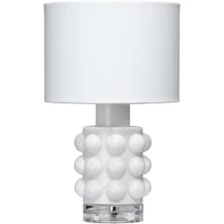 Seltzer 11.25 Inch 25.00 Watt White Table Lamp Portable Light