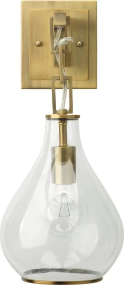 Tear Drop Hanging Wall Sconce