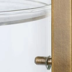 Cambrai Brass & Glass Pendant -Furnitur Jamie Young md 113