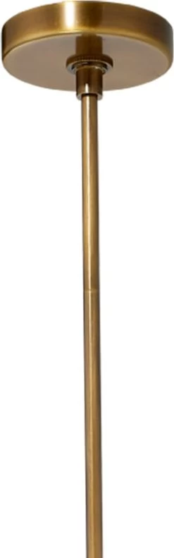 Cambrai Brass & Glass Pendant -Furnitur Jamie Young md 114