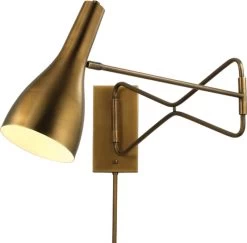 Lenz Swing Arm Wall Sconce 8 Lenz Swing Arm Wall Sconce -Furnitur Jamie Young md 131