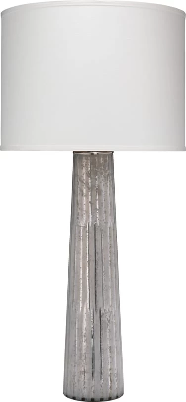 Striped Silver Pillar Table Lamp 1 Striped Silver Pillar Table Lamp