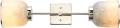 Vapor Double Wall Sconce -Furnitur Jamie Young md 217