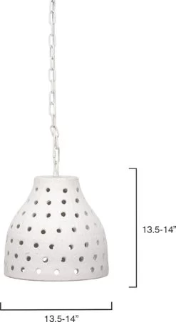 Porous Pendant 13 Porous Pendant -Furnitur Jamie Young md 270