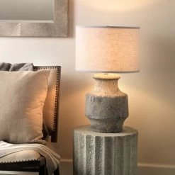 Masonry Table Lamp -Furnitur Jamie Young md 369