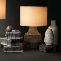 Masonry Table Lamp -Furnitur Jamie Young md 372
