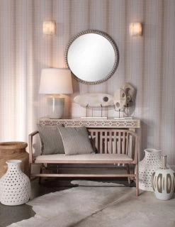 Borealis Hexagon Alabaster Sconce -Furnitur Jamie Young md 402