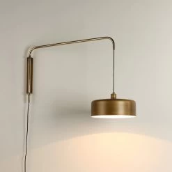 Jeno Swing Arm Wall Sconce 15 Jeno Swing Arm Wall Sconce -Furnitur Jamie Young md 454