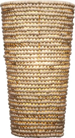 Seawall Beaded Cone Sconce -Furnitur Jamie Young md 466