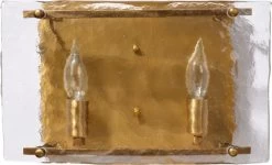 Glenn Glass Double Wall Sconce