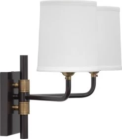 Lawton Double Arm Wall Sconce -Furnitur Jamie Young md 521